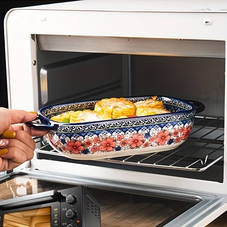 Bowl Style Black Plum Baking Tray