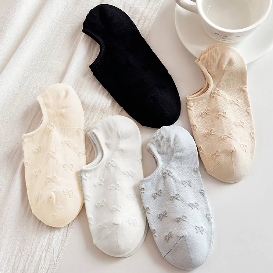 Women S Socks Color Mixed Color5 Pairs Size Onesize