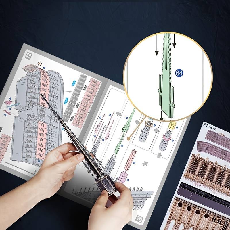 Building Toy Architectural Model Toy Set Items Notre Dame De Paris