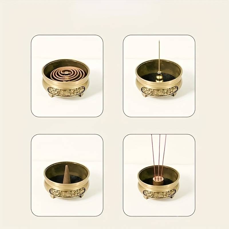 Incense Burner Color  Bronze 1