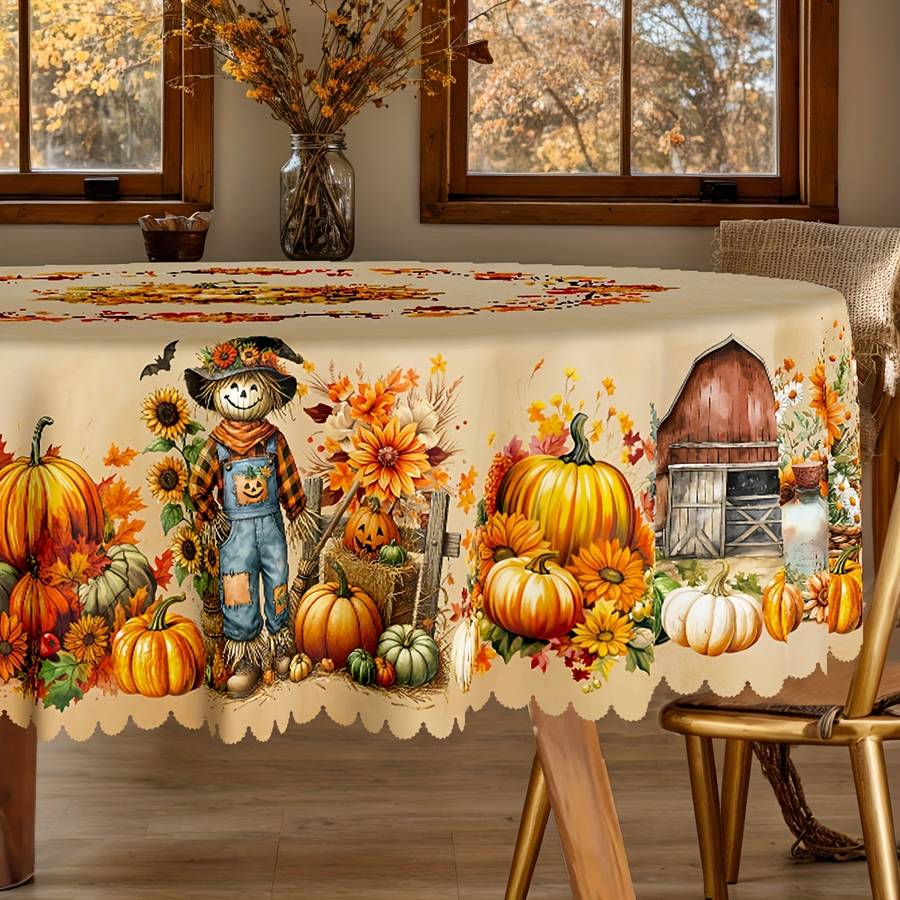 Halloween tablecloth decoration size 60x120in 152x304cm or Rectangle