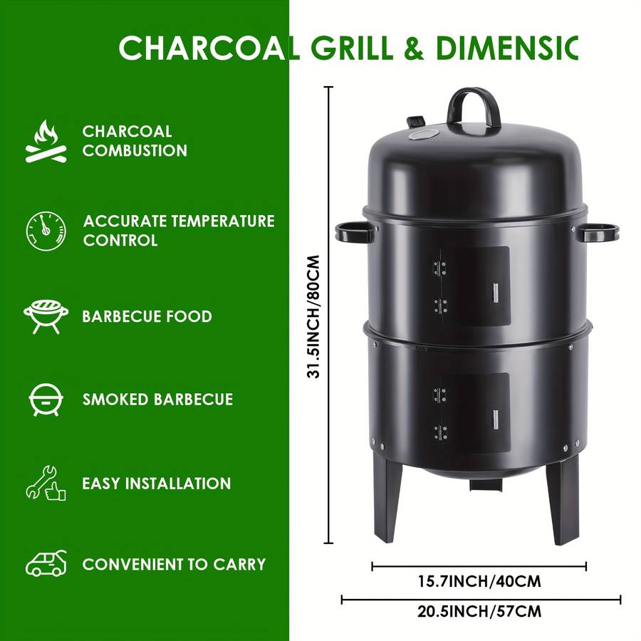 Barbecue Grill Color Black