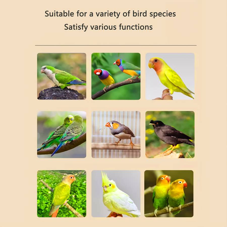 Birdcage Color Aluminum Alloy Match To Wood