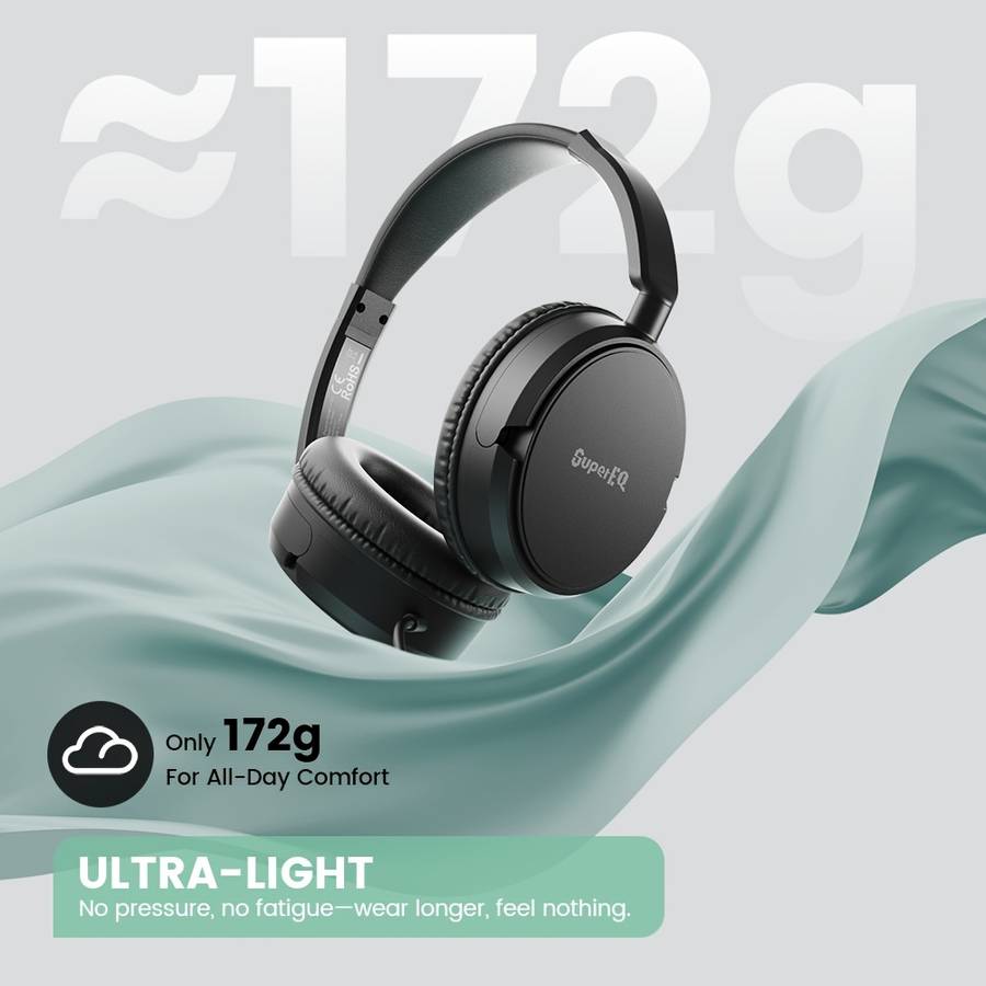 Wired Headphones Black