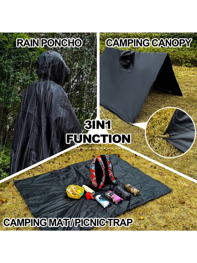 Raincoat Obsidian Size Onesize