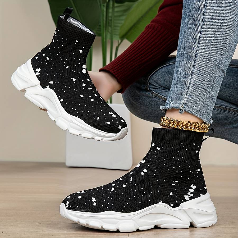 Women S Sneakers Color 015B Black Sizeuk 4