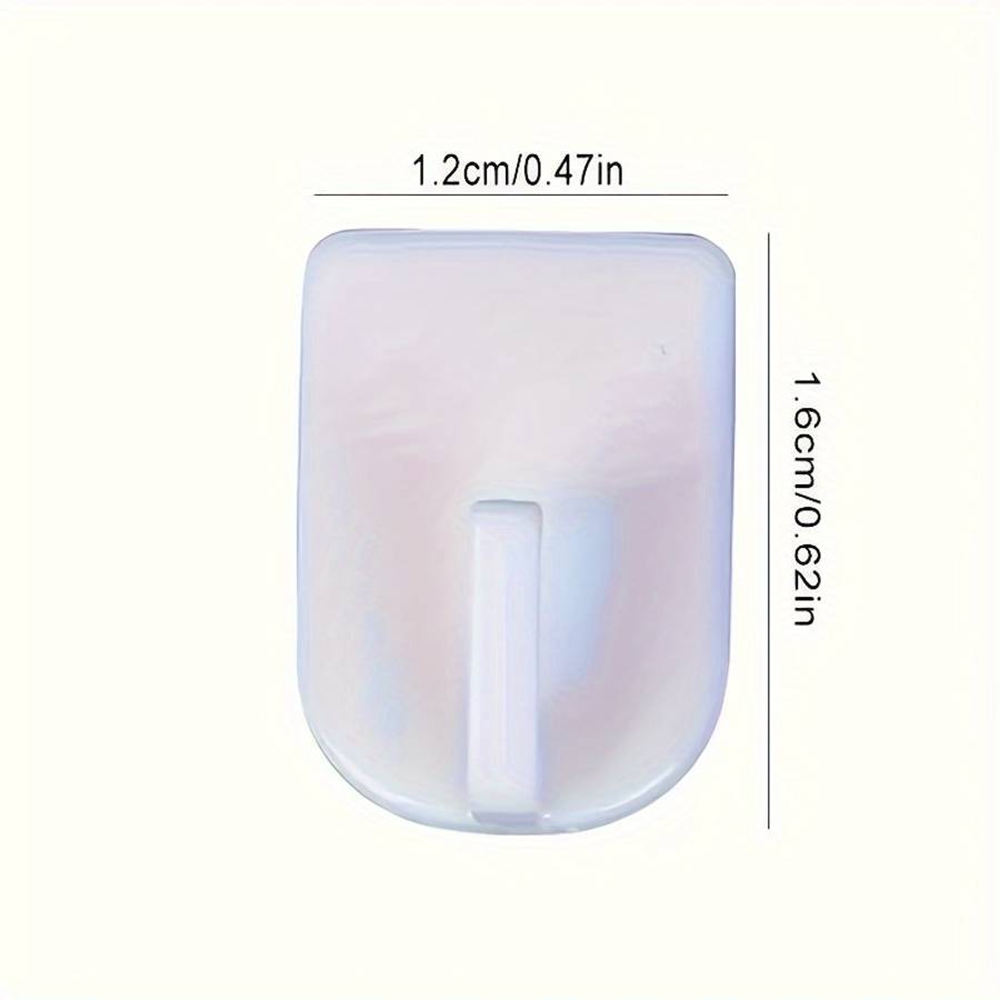 Set Of 5 Mini Self Adhesive Wall Hooks Wall Mounted Sticky Quantity 5pcs