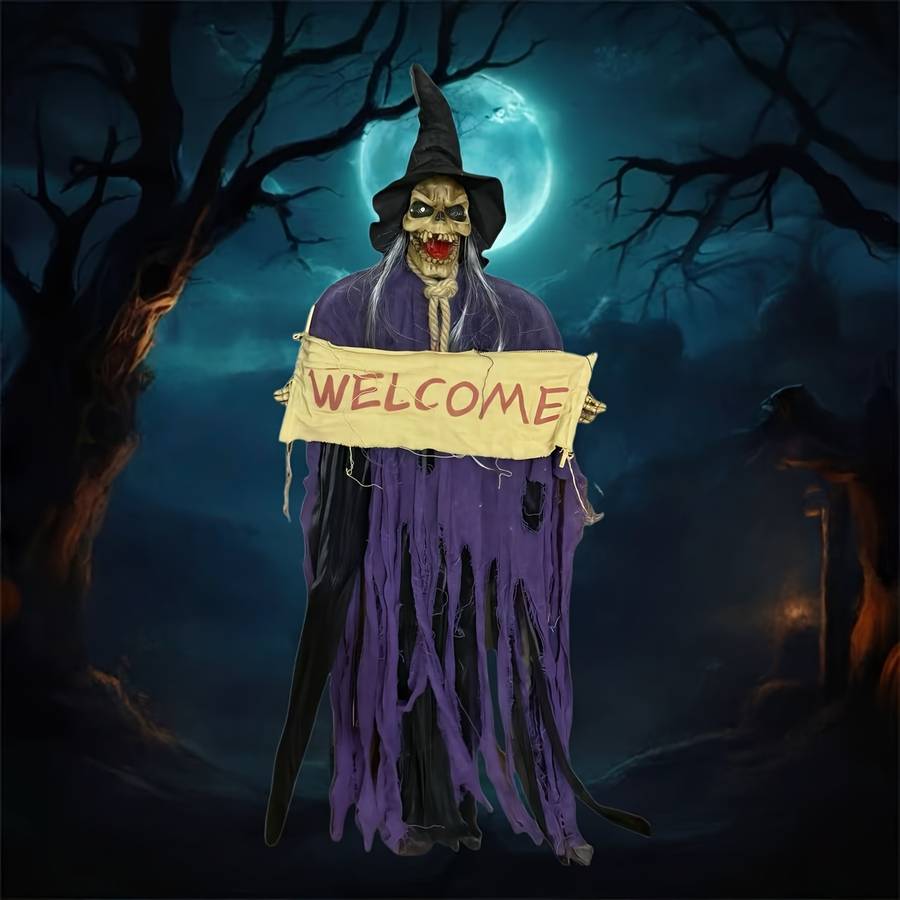 Halloween Decorations Items Brown Roaring Ghost