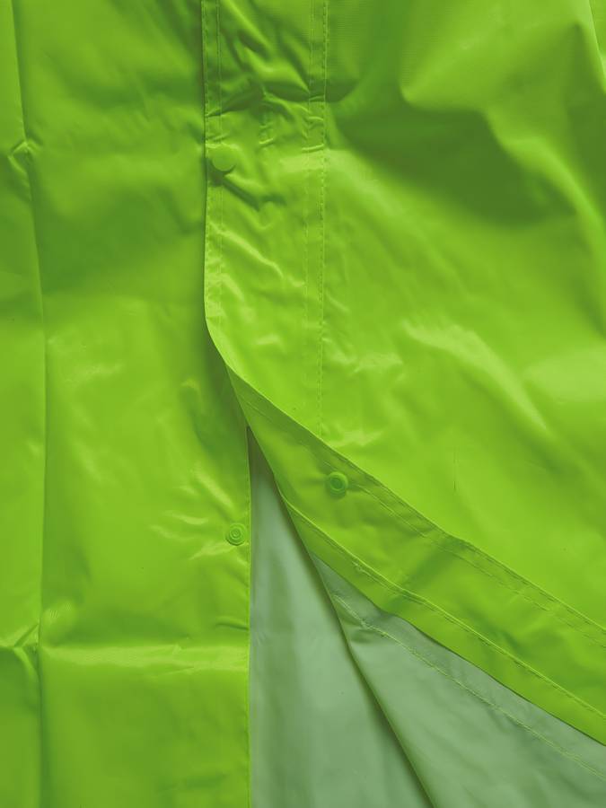 Raincoat Greenish Yellow Size Onesize