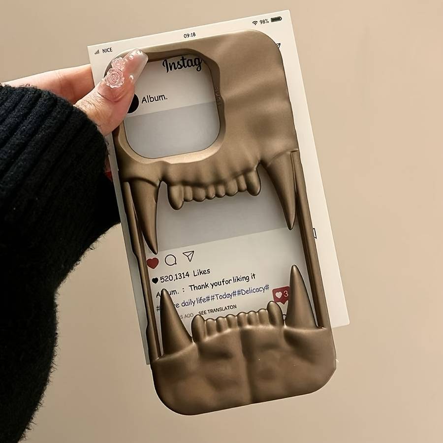1Pc Silvery For iPhone 16 Plus Phone Case Phone Cover