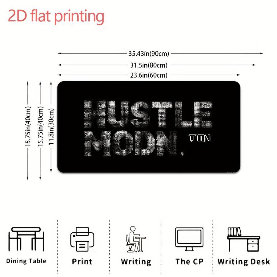 Mouse Pad Size 11.8X23.6Inch Is 30X60Cm