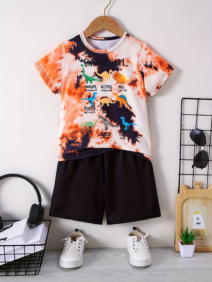 Boys T Shirt Color Mixed Color Size4-5Y