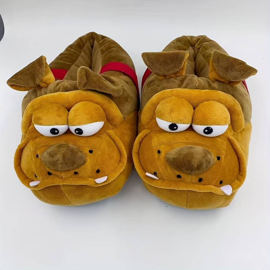 Cotton Slippers Color Yellowishbrown Sizeuk 7