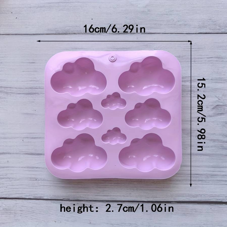 Suitable For Baking Molds Color 014Purple Quantity 3Pcs