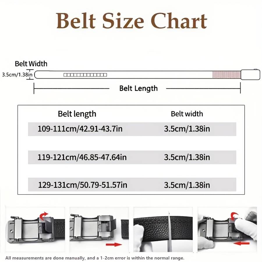 Belt Color Black Melon Seed  Silvery Snake Buckle Size 109 111Cm 42.91 43.7In