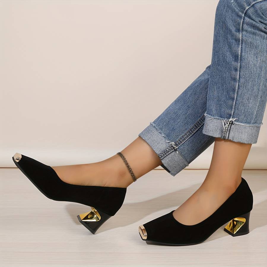 Women S High Heels Color Black Sizeuk 6.5