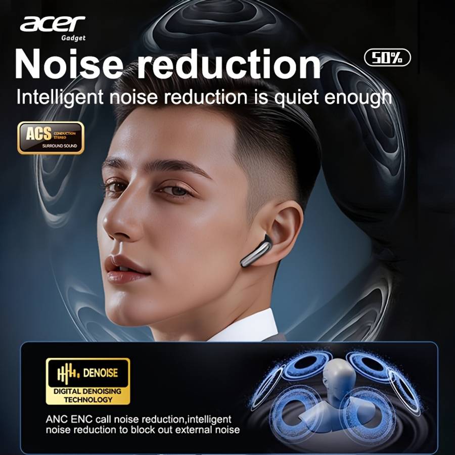 Rechargeable Wireless Earbuds Headphones Headset