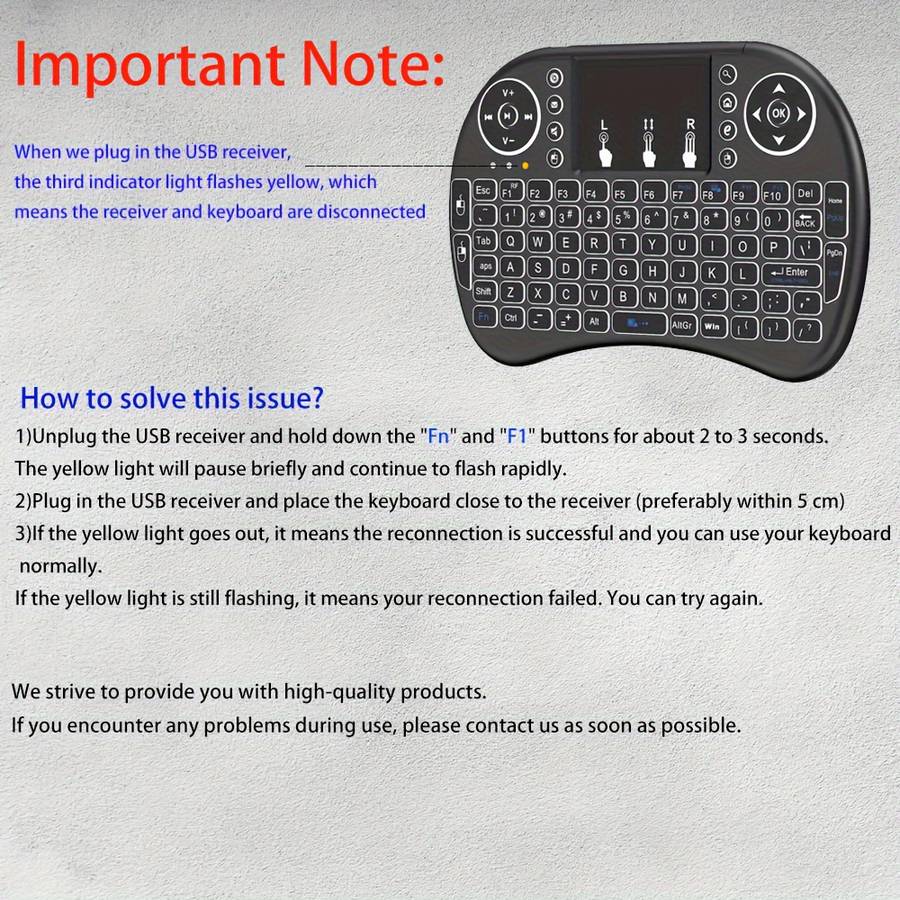 keyboard color Black