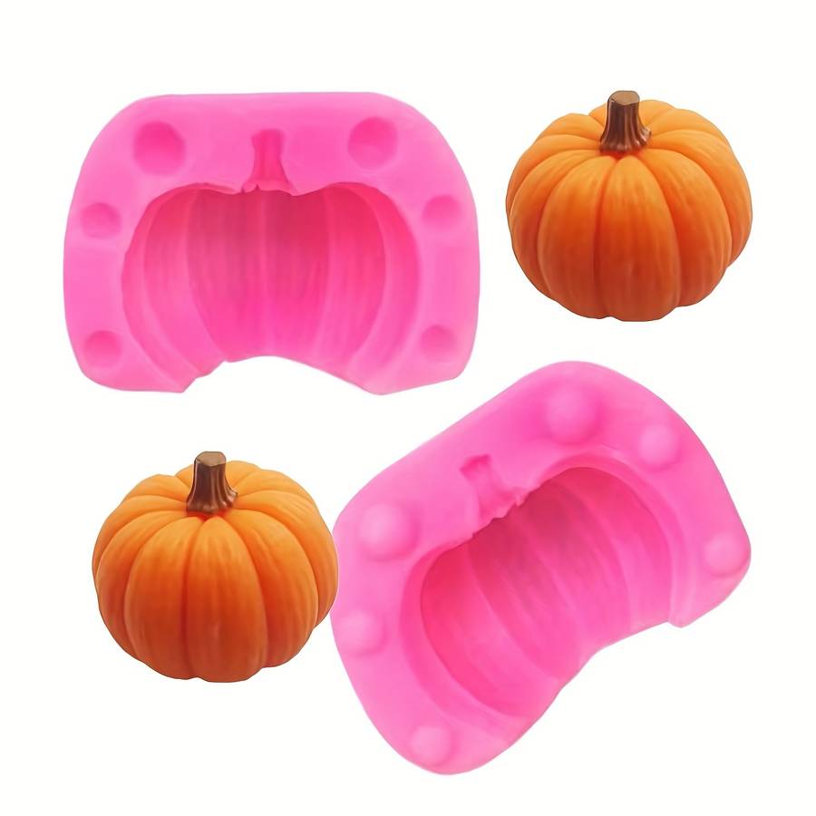 Suitable For Baking Molds Style Two Petal Pumpkin Silicone Mold
