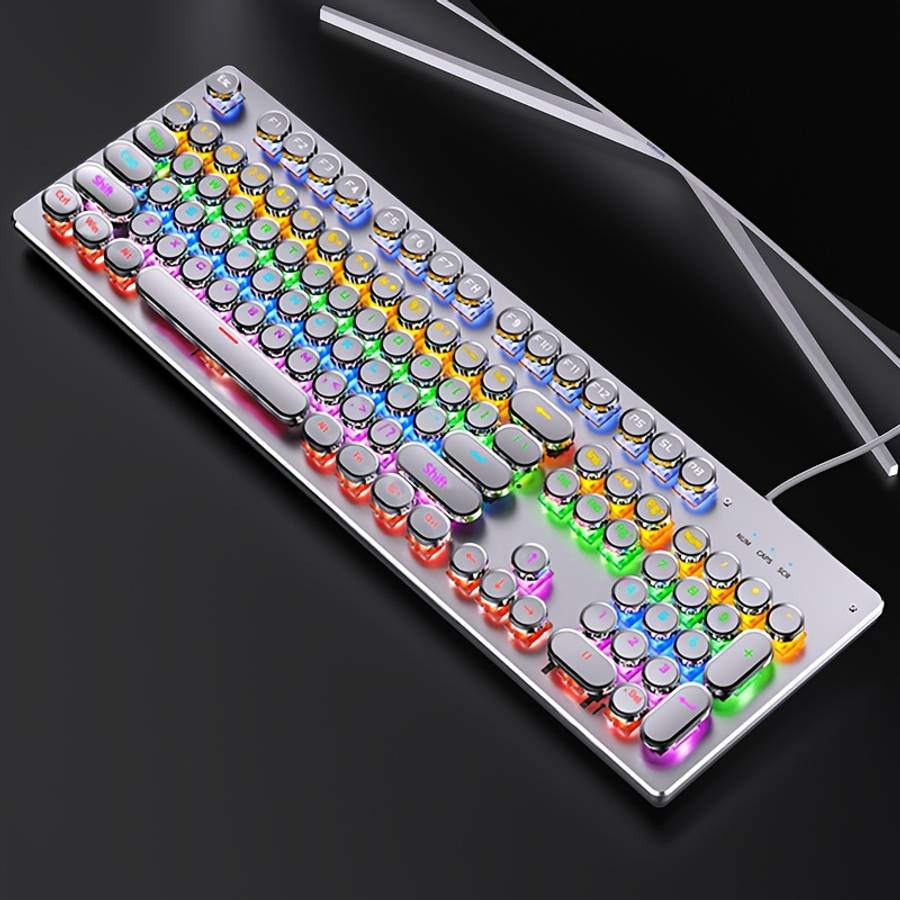 ZK-4 Mechanical Keyboard White