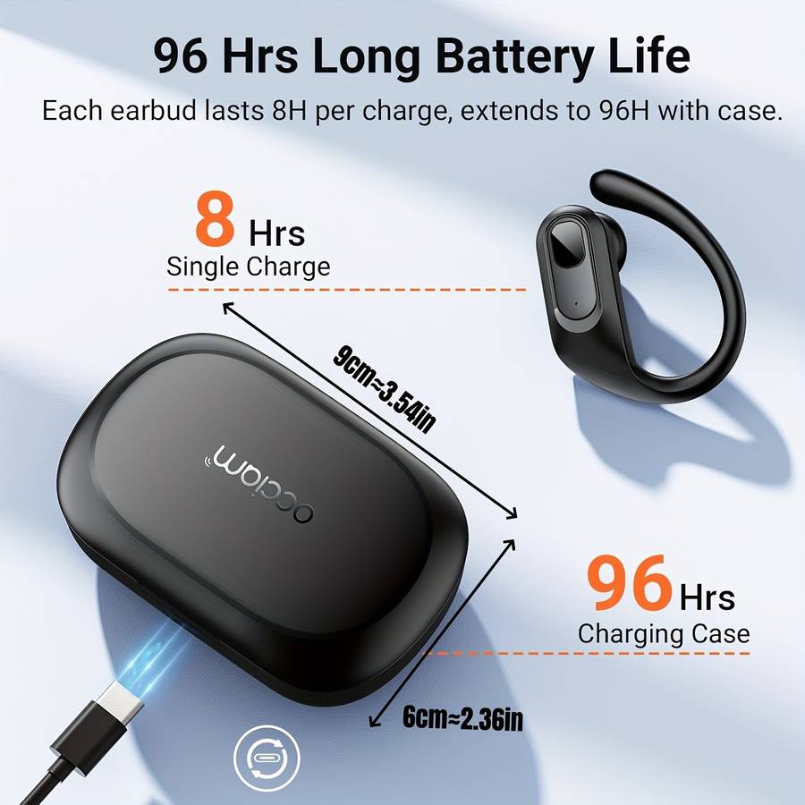 Rechargeable Wireless Earbuds Headphones Headset