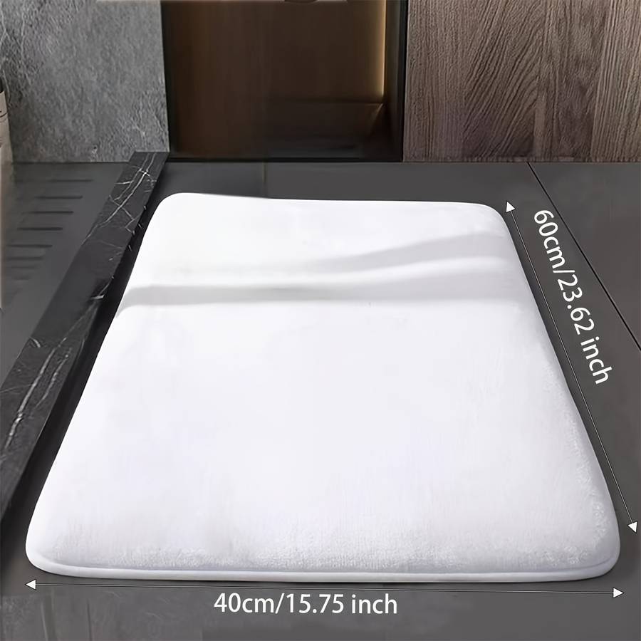 Floor Mats Color Black Foot Pad Size 50Cmx80Cm