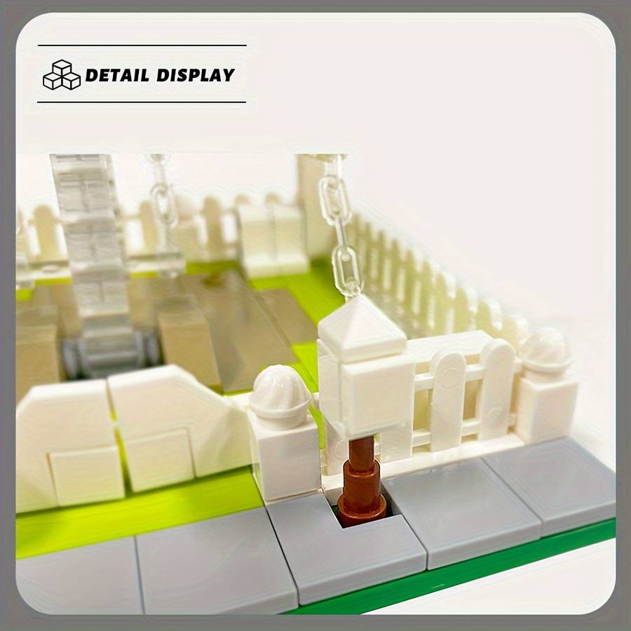 Building Toy Architectural Model Toy Set Style House