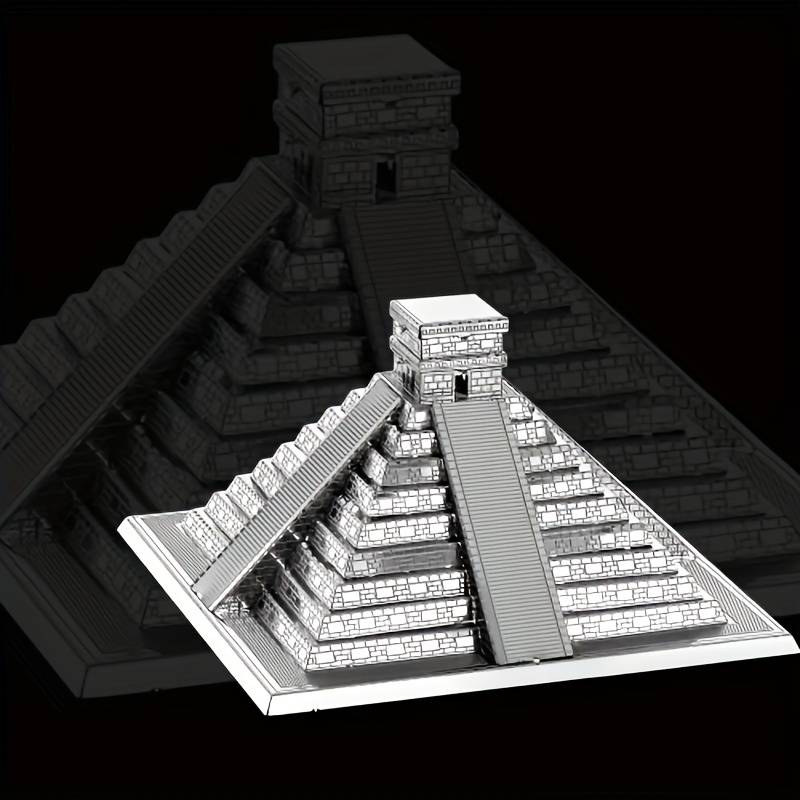 Building Toy Architectural Model Toy Set Items Mayan Pyramid