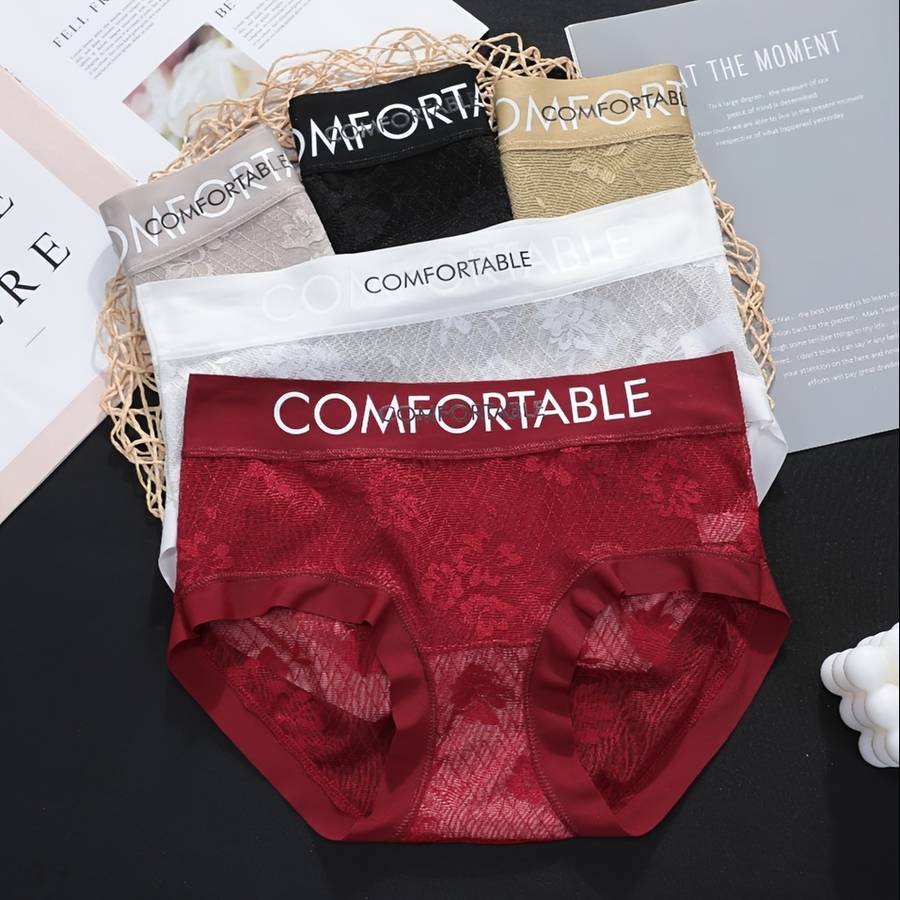 Womens Underwear Color Mixed Colors 5 Pieces Sizeasian L