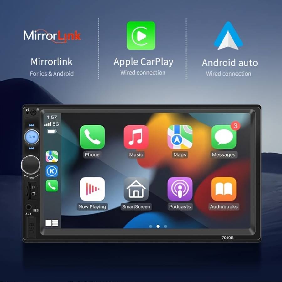 Car Audio  Entertainment System Model Carplay Radio