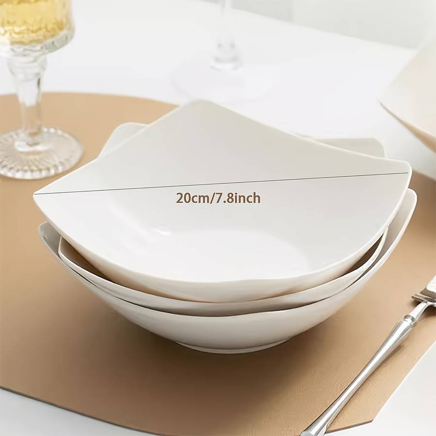 Bowl Quantity White Salad Bowl  8 Pack