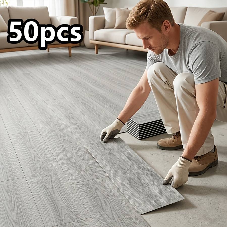 Self Adhesive Floor Stickers Lth8610 50Pcs