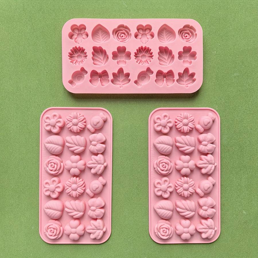 Suitable For Baking Molds Color Pink Quantity 3Pcs