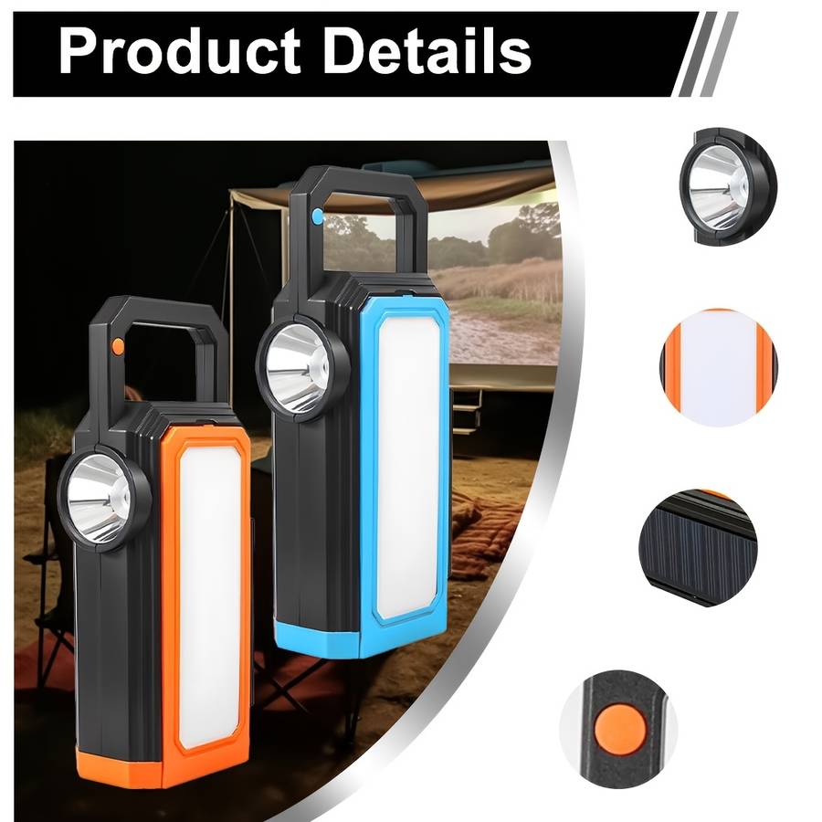 Solar Emergency Lights Items Blue Lamp