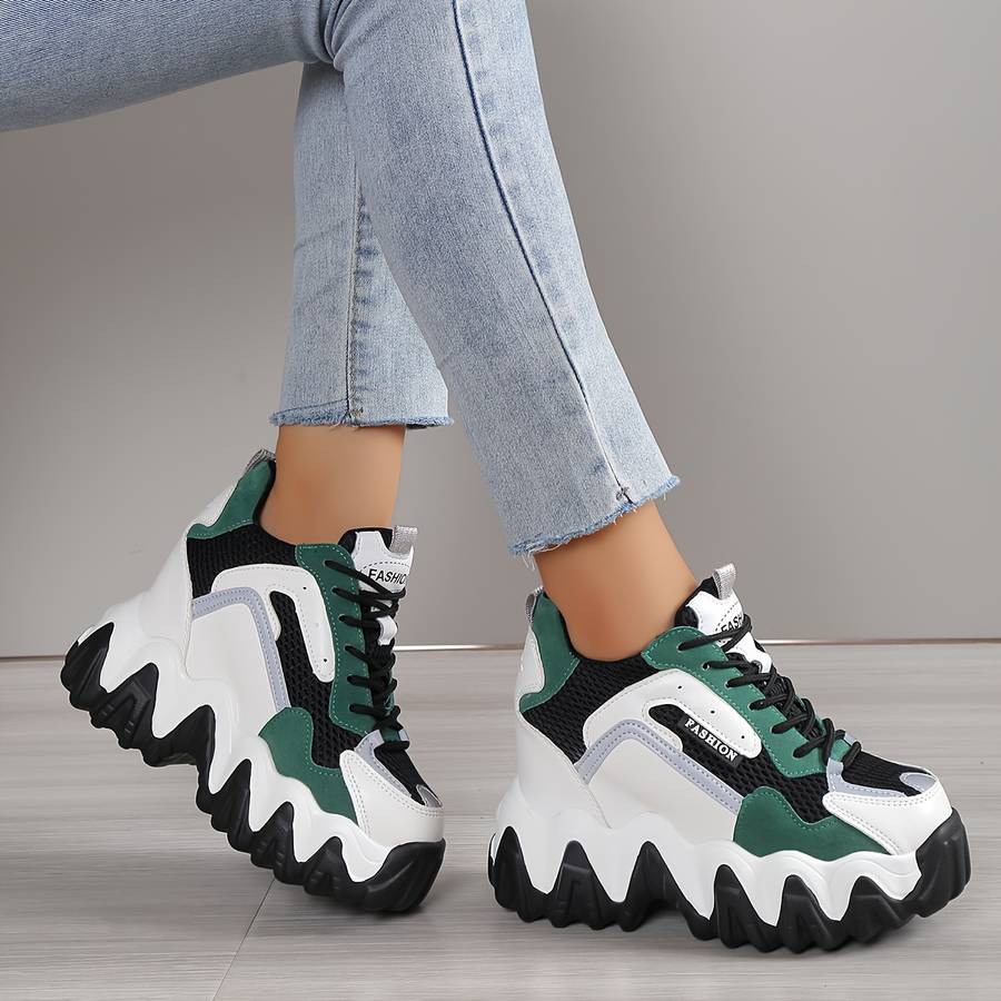 Women S Sneakers Color Green Sizeuk 3