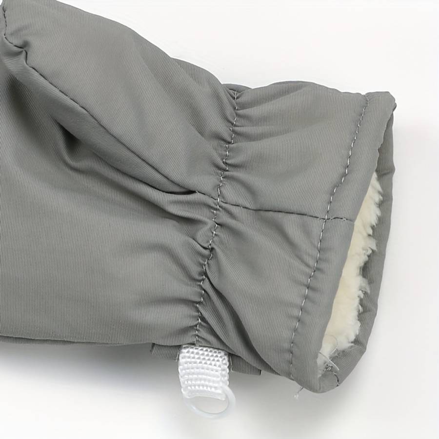 Winter Gloves Color Gray Size 1 To 2 Years