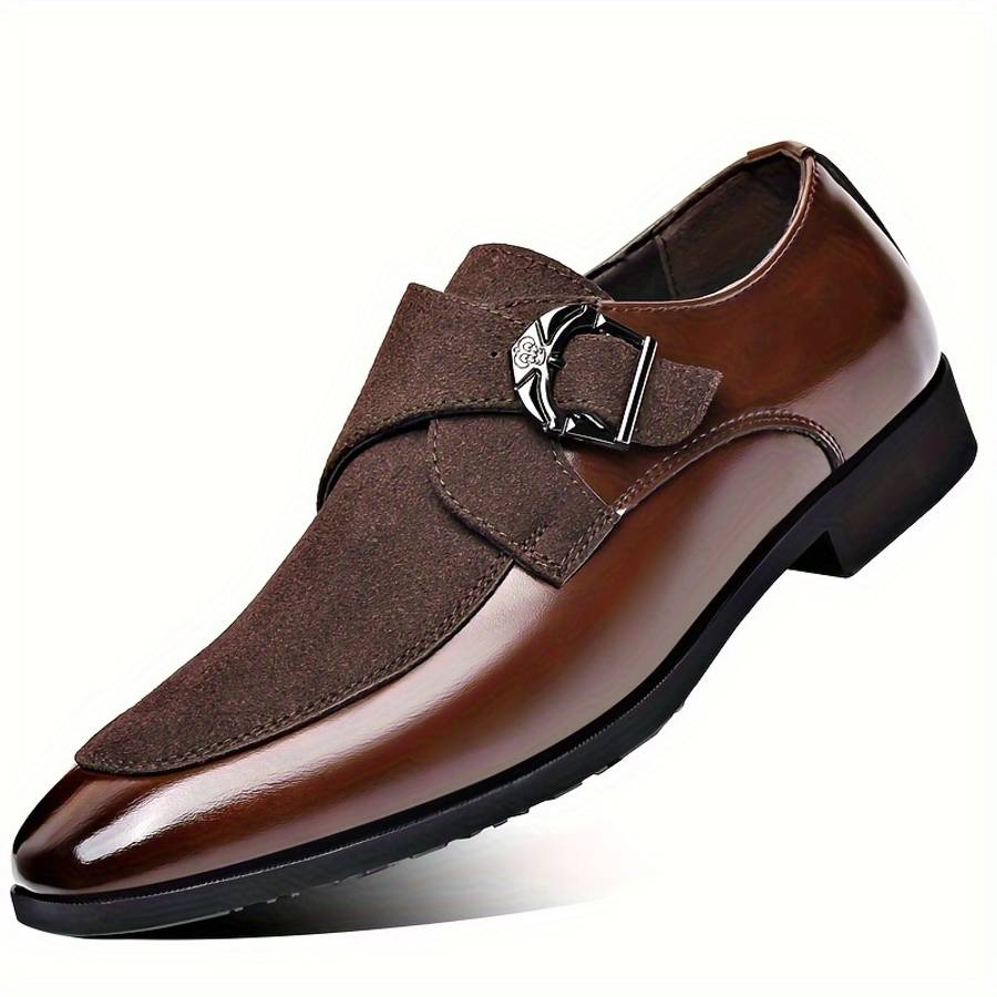 Mens Leather Shoes Color Black Sizeuk 8