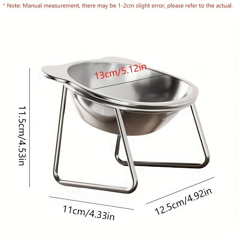 Pet supplies color Bowl  Add  Stand material Stainless Steel
