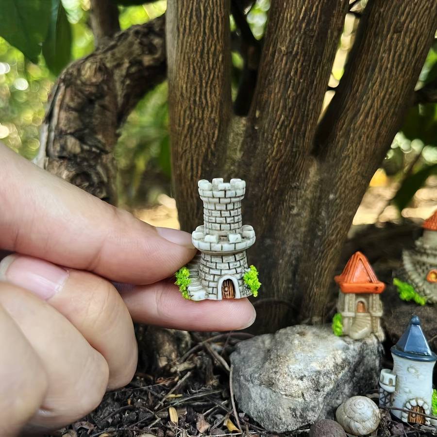House Model Items 5Pcs Castle