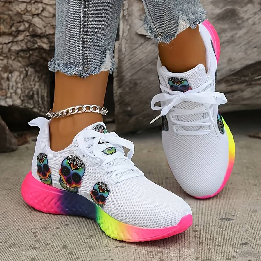 Women S Sneakers Color White Sizeuk 5