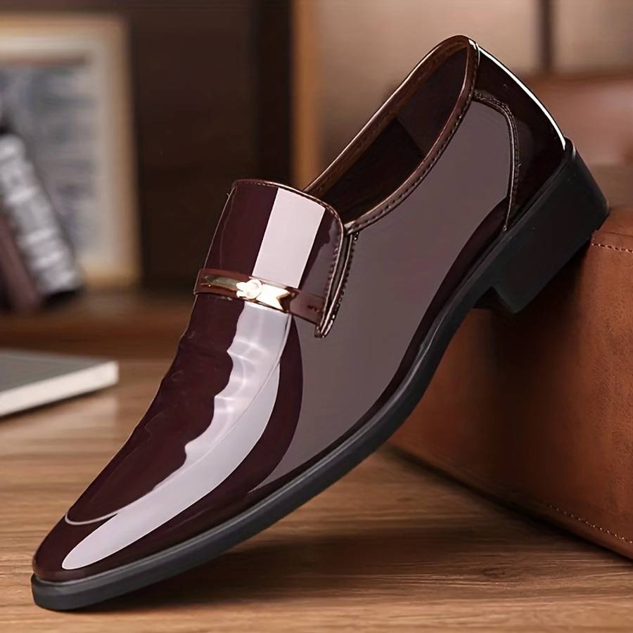 Mens Leather Shoes Color Brown Sizeuk 7.5
