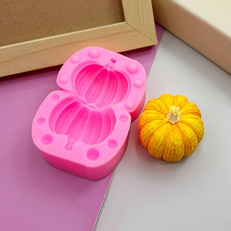 Suitable For Baking Molds Style Two Petal Pumpkin Silicone Mold
