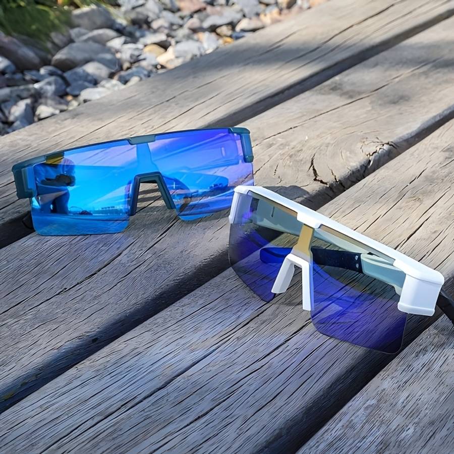 Cycling Glasses Color White