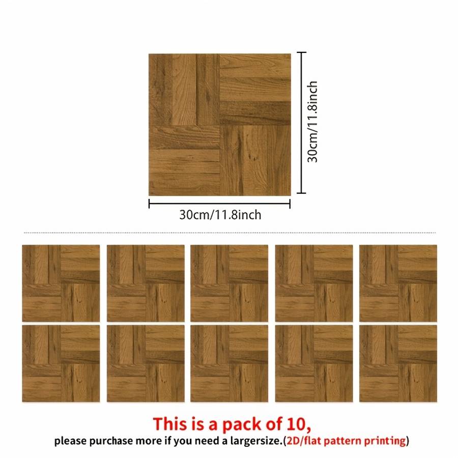 Self Adhesive Floor Stickers 11.8Inchx11.8Inch30X30Cm