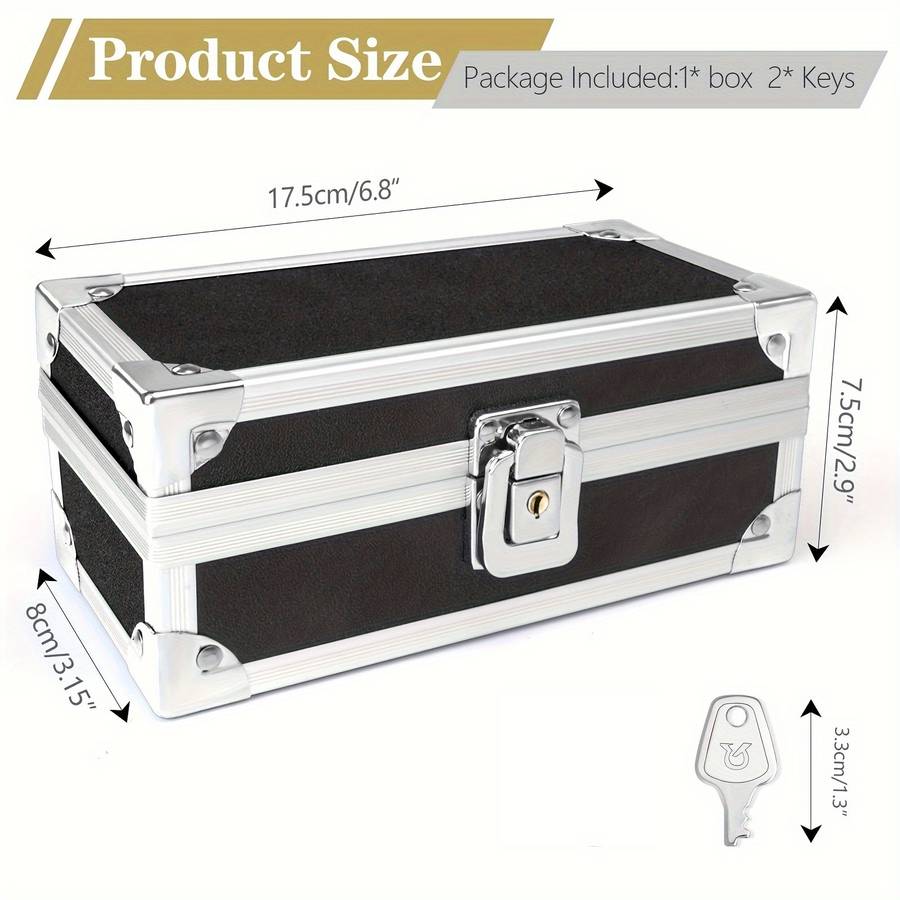 Safety Storage Box Items Storage Box Of 17.5X8.5X7.5Cm