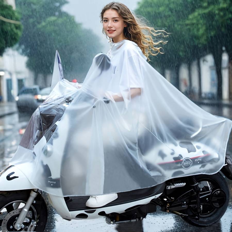 Raincoat Pure White Size Onesize