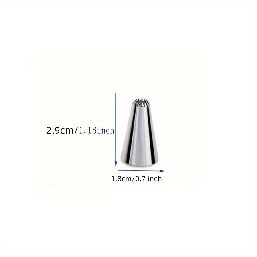 Professional Cake Decorating Head Color Silvery
