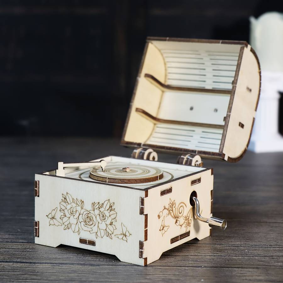 3D Puzzle Musical Instrument Model Style Hand Treasure