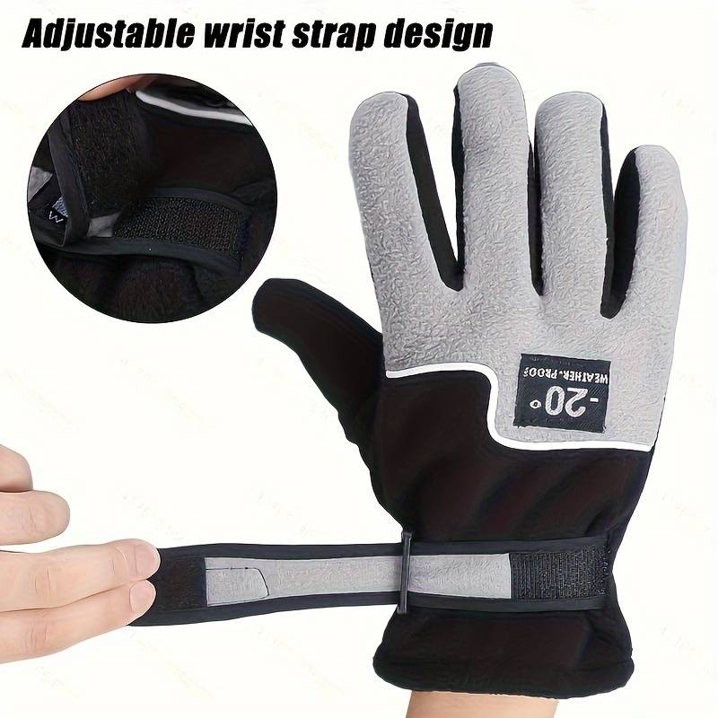 Winter Gloves Color Women To Rose Red