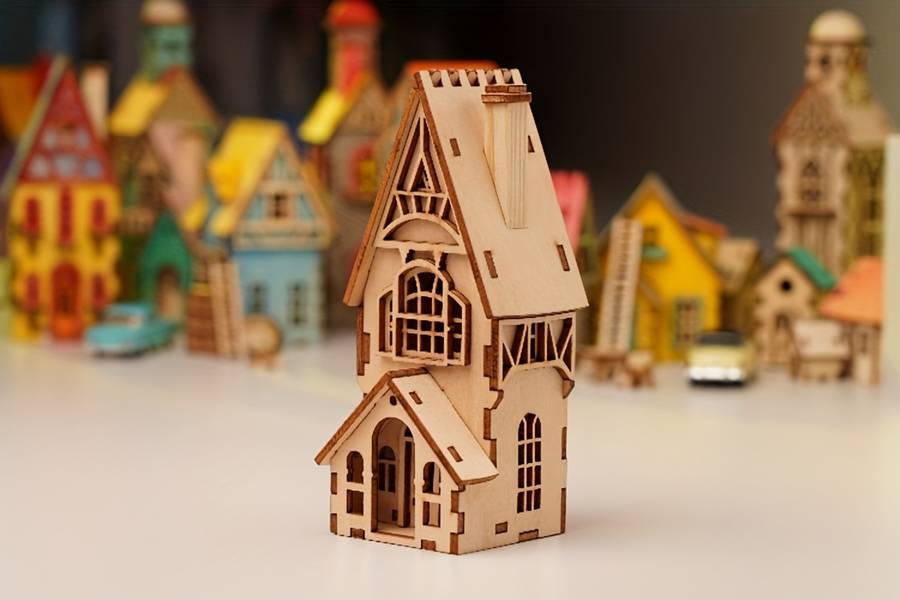 Building Toy Architectural Model Toy Set